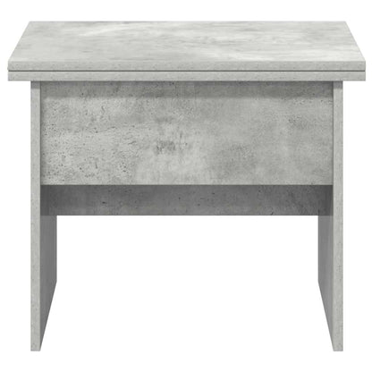 Coffee Table Concrete Grey 55 x 54.5 x 45 cm Engineered wood