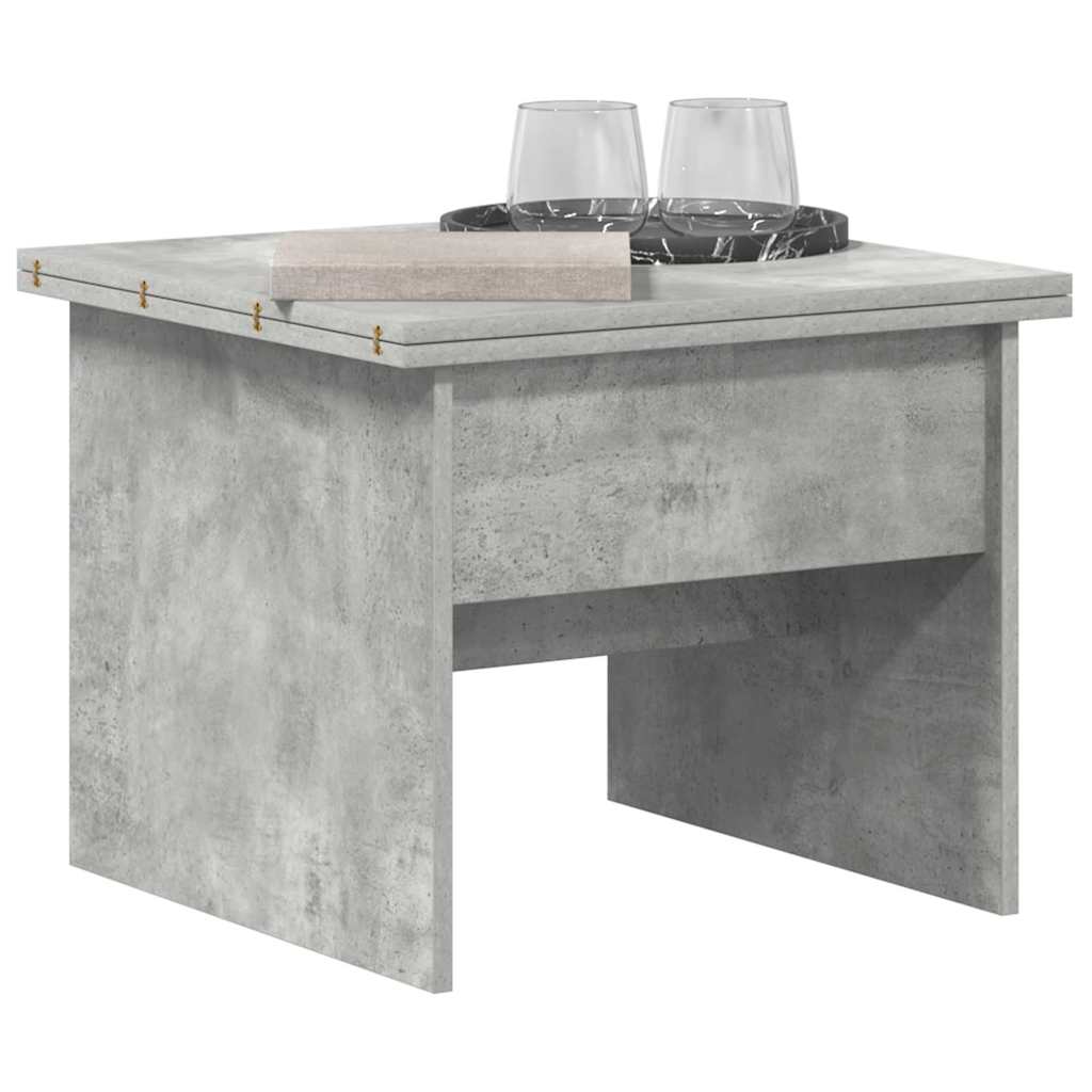 Coffee Table Concrete Grey 55 x 54.5 x 45 cm Engineered wood