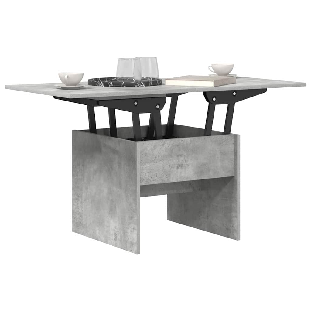 Coffee Table Concrete Grey 55 x 54.5 x 45 cm Engineered wood