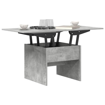 Coffee Table Concrete Grey 55 x 54.5 x 45 cm Engineered wood