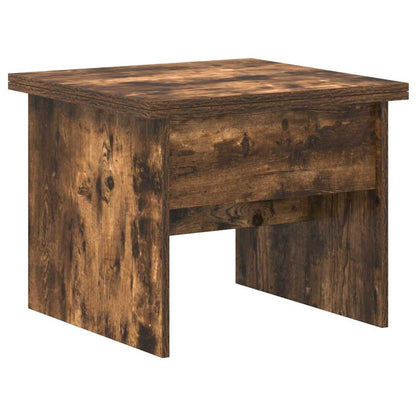 Coffee Table Smoked Oak 55 x 54.5 x 45 cm Engineered wood