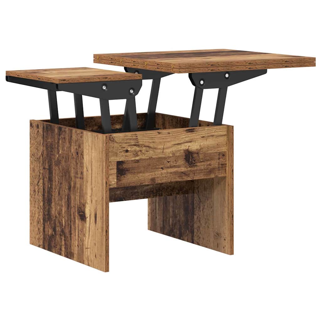 Coffee Table Old Wood 55 x 54.5 x 45 cm Engineered wood