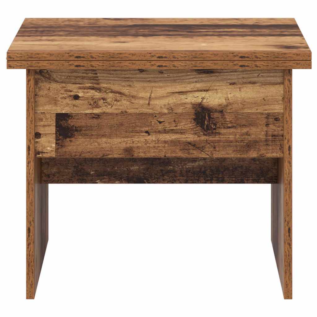 Coffee Table Old Wood 55 x 54.5 x 45 cm Engineered wood