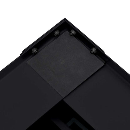 Washing Machine Pedestal Black 64 x 55 x 32.5 cm Steel