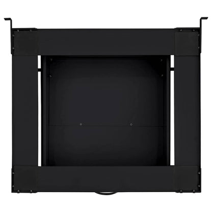 Washing Machine Pedestal Black 64 x 55 x 32.5 cm Steel