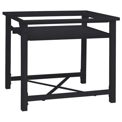 Washing Machine Pedestal Black 60 x 56 x 52 cm Steel