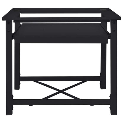 Washing Machine Pedestal Black 60 x 56 x 52 cm Steel
