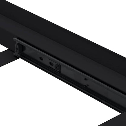 Washing Machine Intermediate Shelf Black 60 x 60 x 8 cm Steel