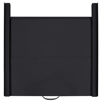 Washing Machine Intermediate Shelf Black 60 x 60 x 8 cm Steel