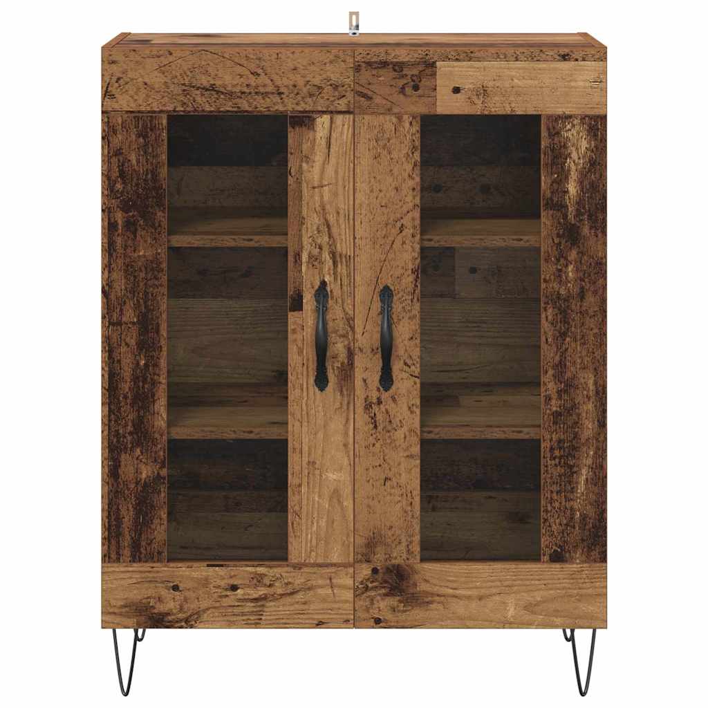 Sideboard Old Wood 69.5 x 34 x 90 cm Engineered Wood