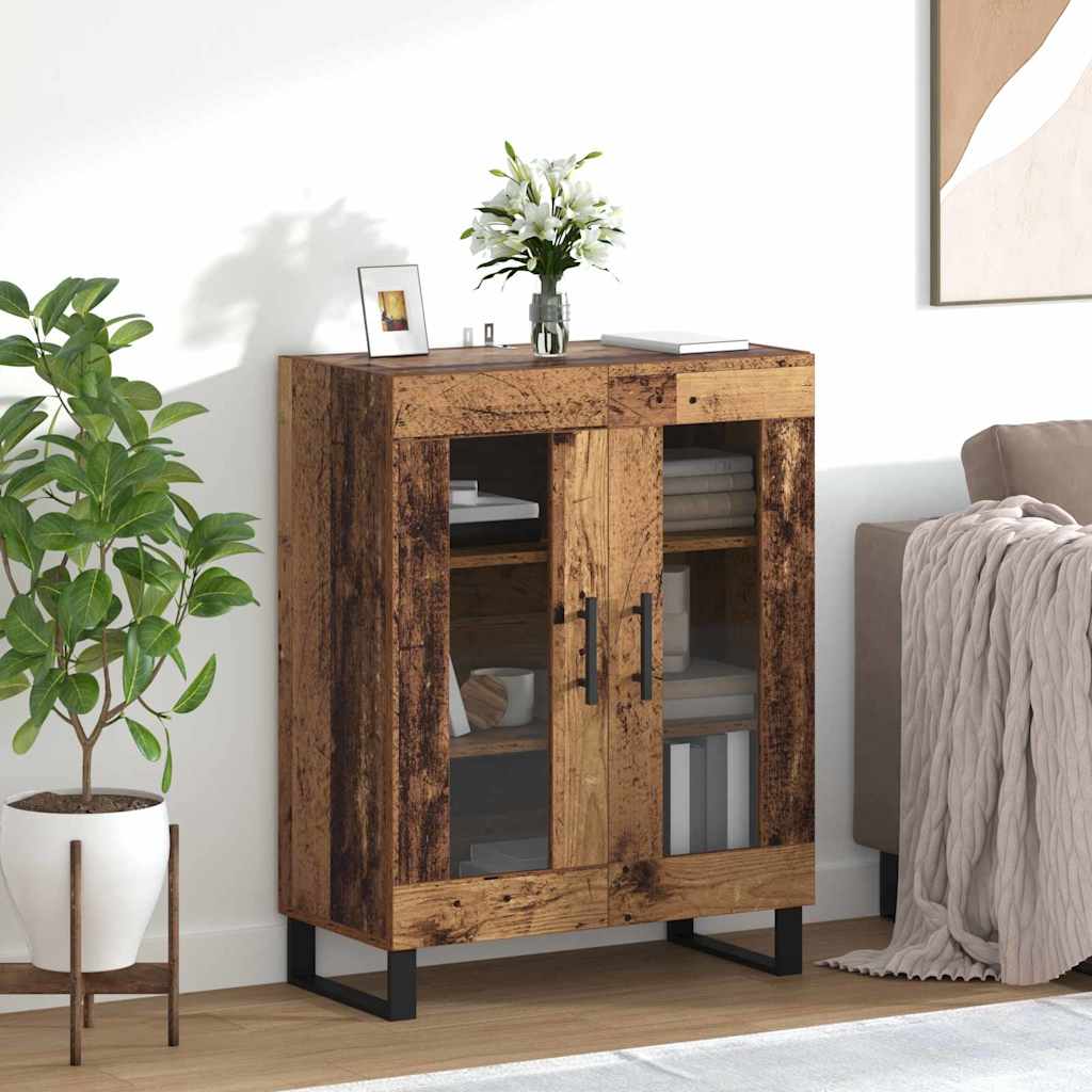 Sideboard Old Wood 69.5 x 34 x 90 cm Engineered Wood