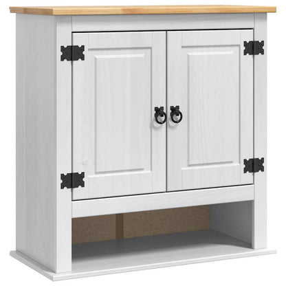 Hanging Cabinet Corona White 70 x 33 x 71.5 cm Solid Pine Wood