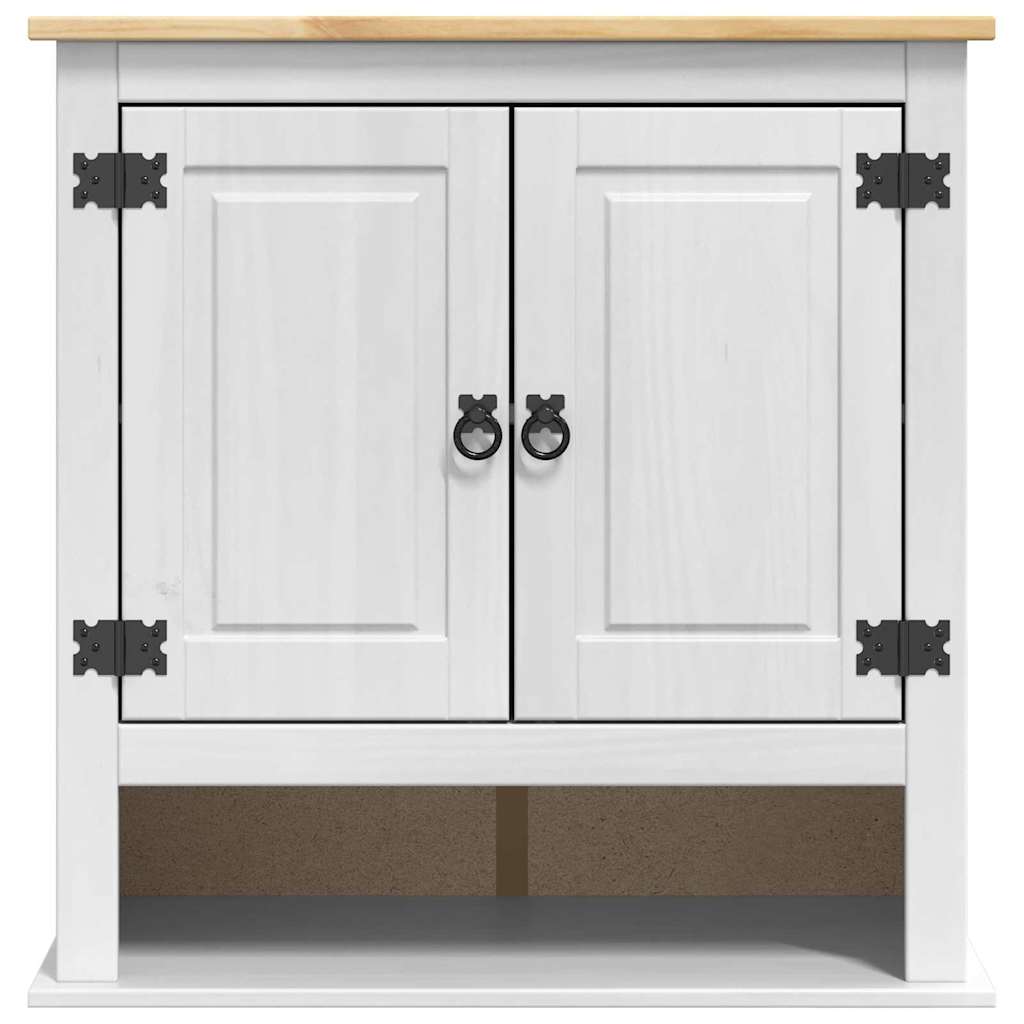 Hanging Cabinet Corona White 70 x 33 x 71.5 cm Solid Pine Wood