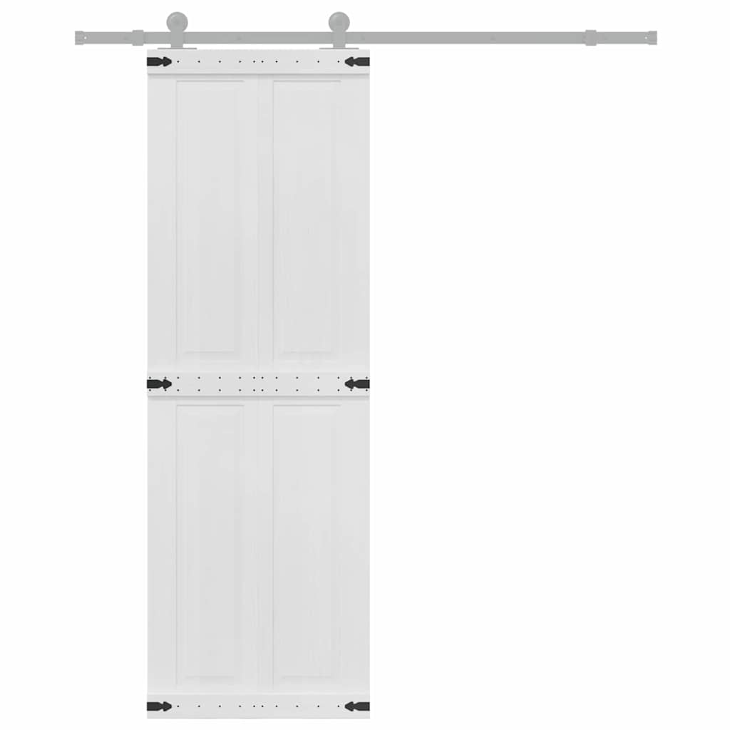 Barn Door Corona 70 x 210 cm Solid Pine Wood