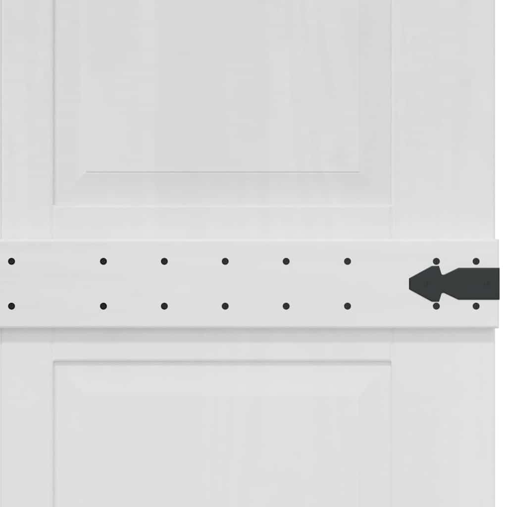 Barn Door Corona 80 x 210 cm Solid Pine Wood