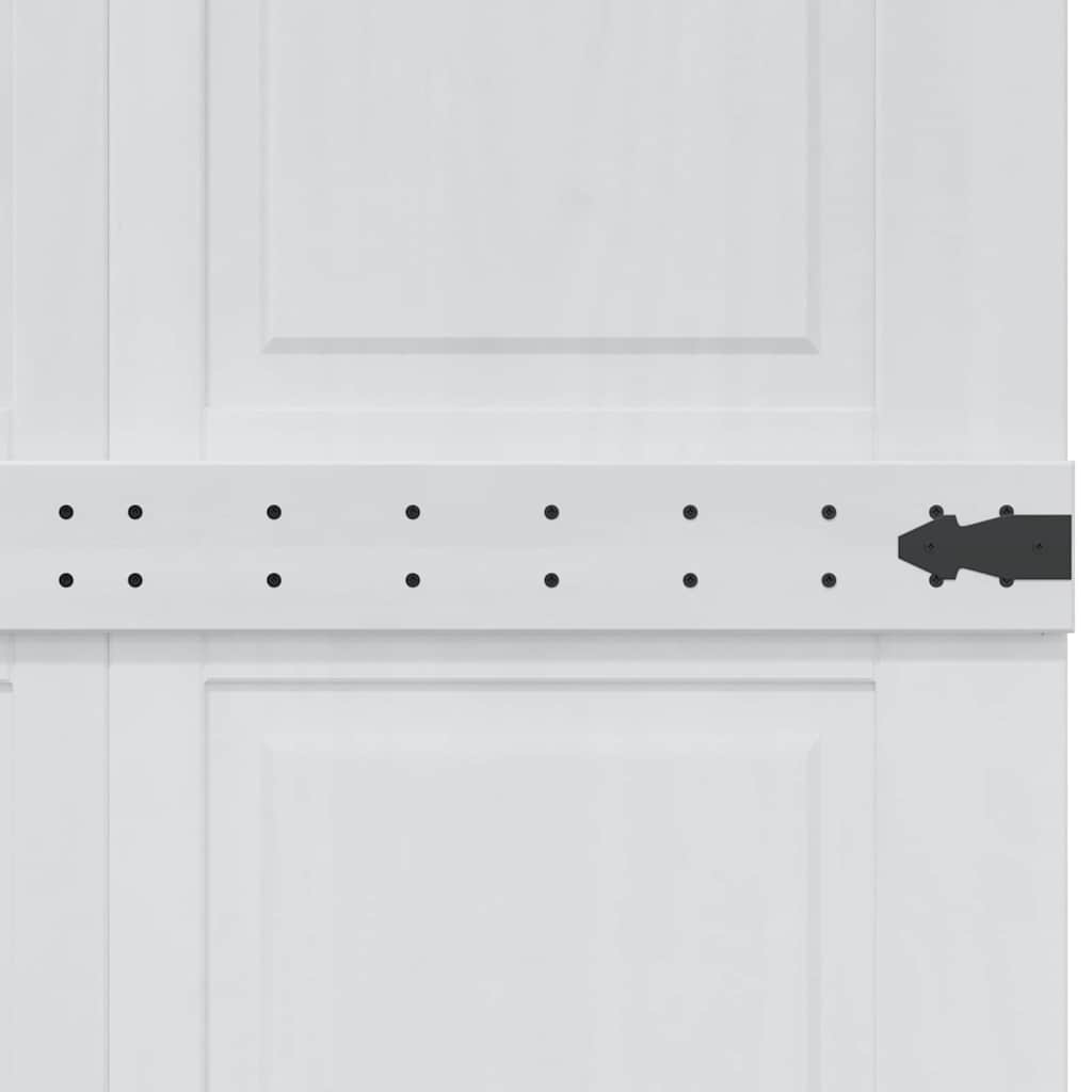 Barn Door Corona 90 x 210 cm Solid Pine Wood