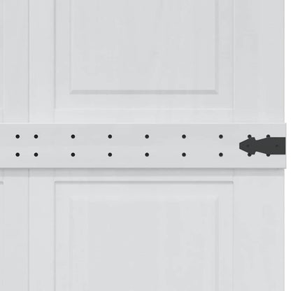 Barn Door Corona 90 x 210 cm Solid Pine Wood