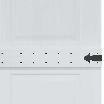 Barn Door Corona 100 x 210 cm Solid Pine Wood