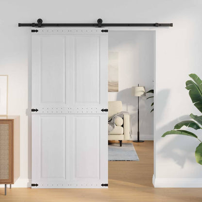 Barn Door Corona 100 x 210 cm Solid Pine Wood