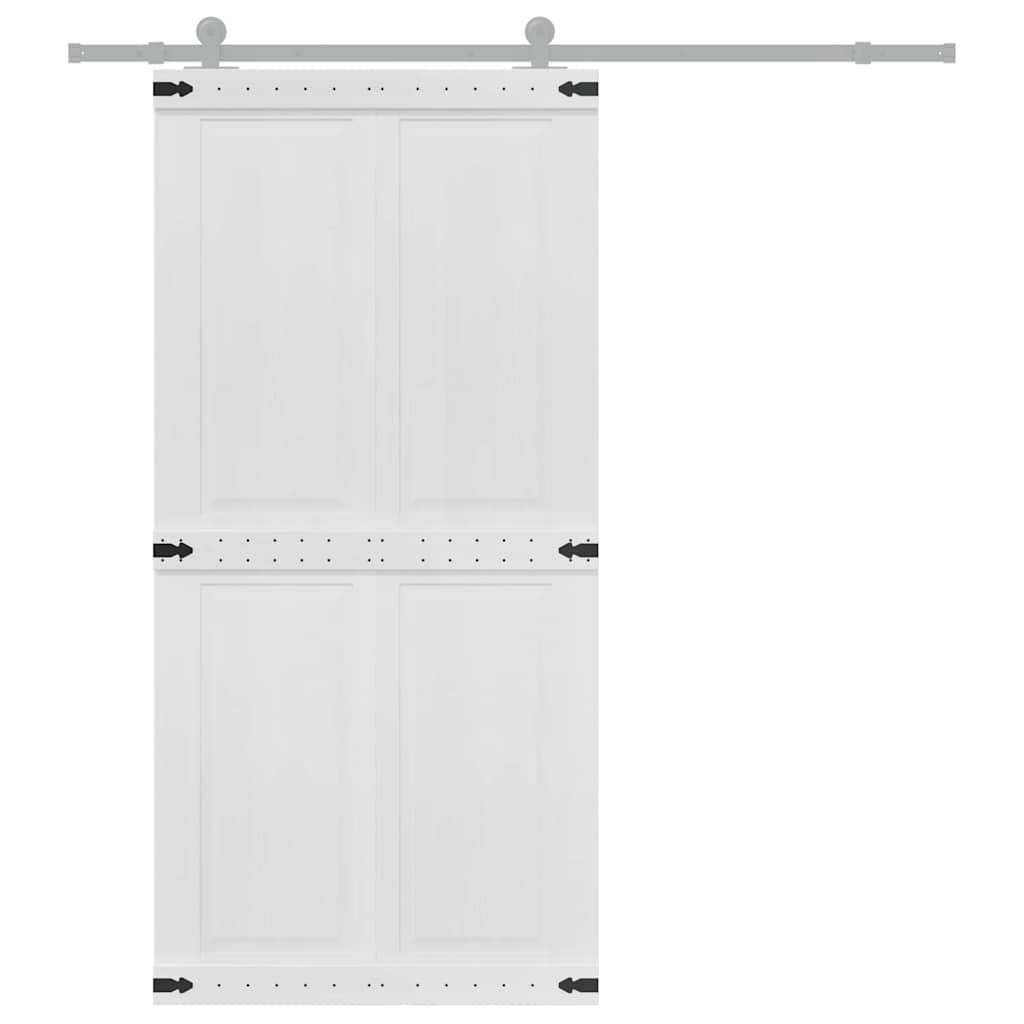Barn Door Corona 100 x 210 cm Solid Pine Wood