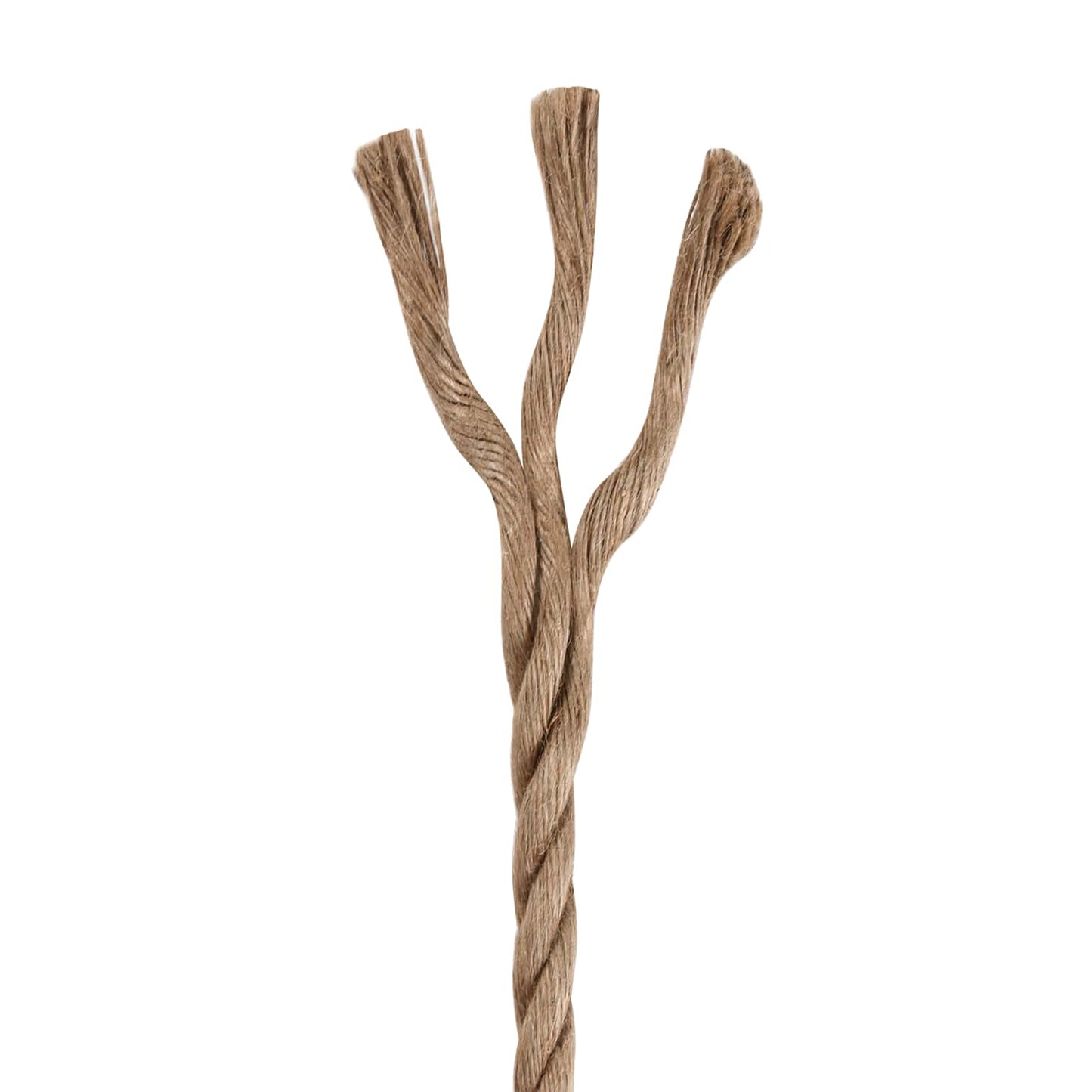 Jute Twine 10 pcs 2 mm Natural 100% Tossa jute