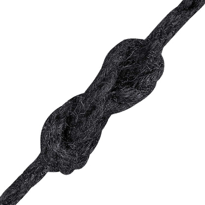 Jute Twine 2 pcs 2 Black 100% Tossa jute