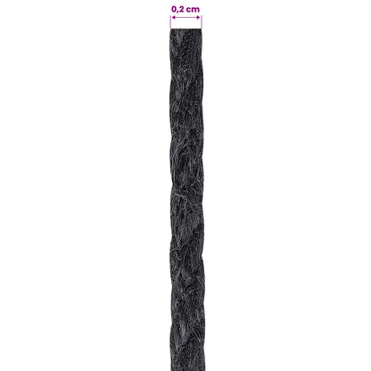 Jute Twine 2 pcs 2 Black 100% Tossa jute
