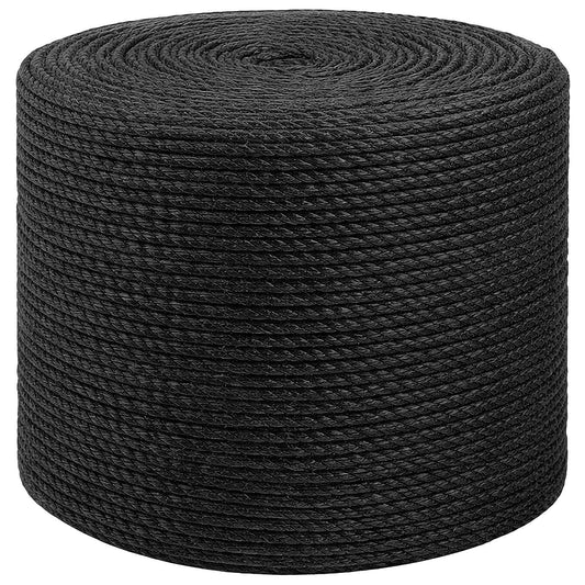 Jute Twine 10 pcs 2 mm Black 100% Tossa jute