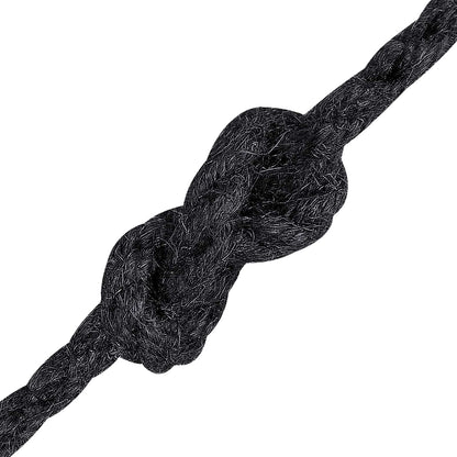 Jute Twine 4 Black 100% Tossa jute