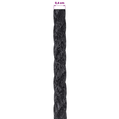 Jute Twine 4 Black 100% Tossa jute