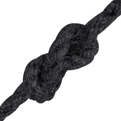 Jute Rope 6 mm Black 100% Tossa jute