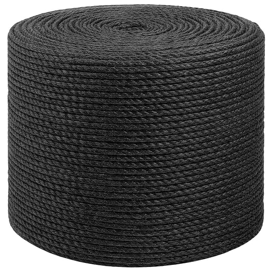 Jute Rope 6 mm Black 100% Tossa jute
