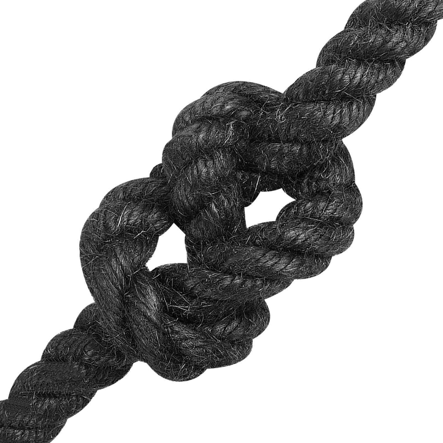Jute Rope 12 mm Black 100% Tossa jute
