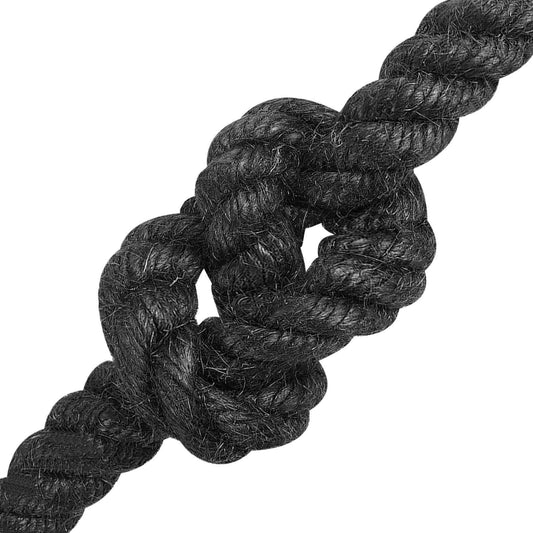 Jute Rope 14 mm Black 100% Tossa jute