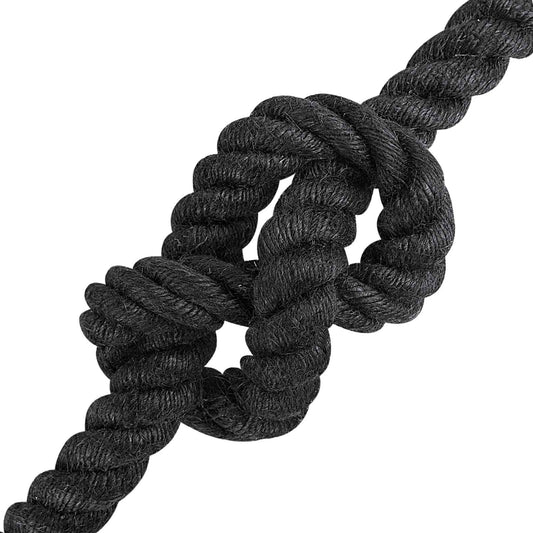 Jute Rope 20 mm Black 100% Tossa jute