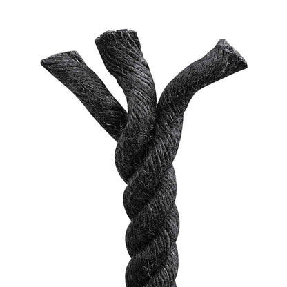 Jute Rope 24 mm Black 100% Tossa jute