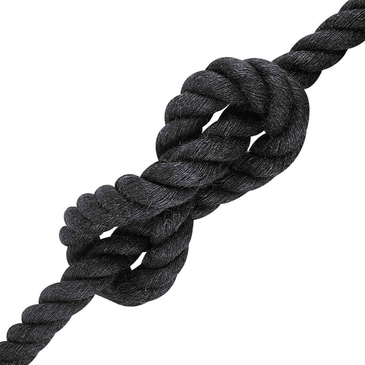 Jute Rope 40 mm Black 100% Tossa jute