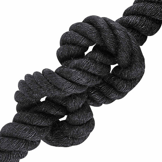 Jute Rope 60 mm Black 100% Tossa jute