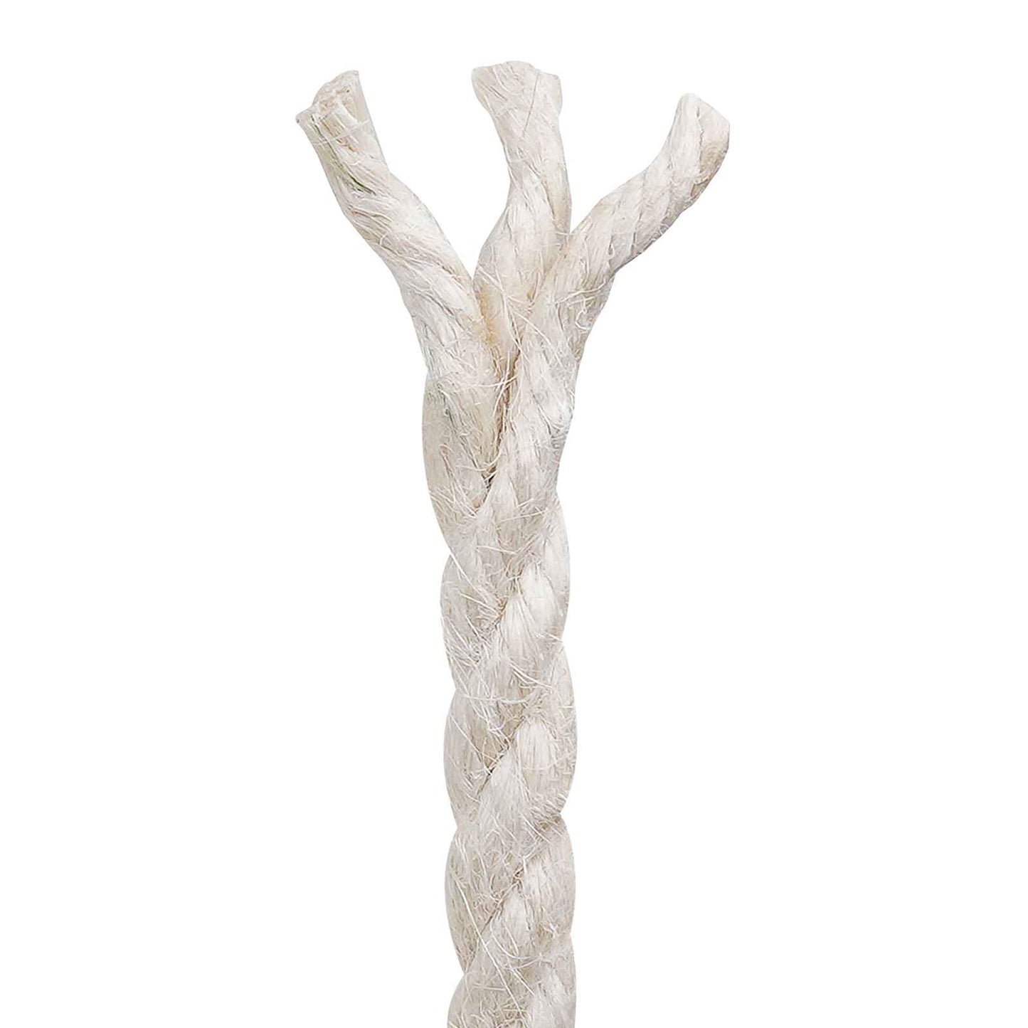 Jute Rope 6 mm White 100% Tossa jute