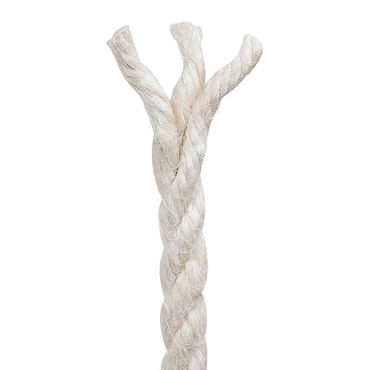 Jute Rope 6 mm White 100% Tossa jute