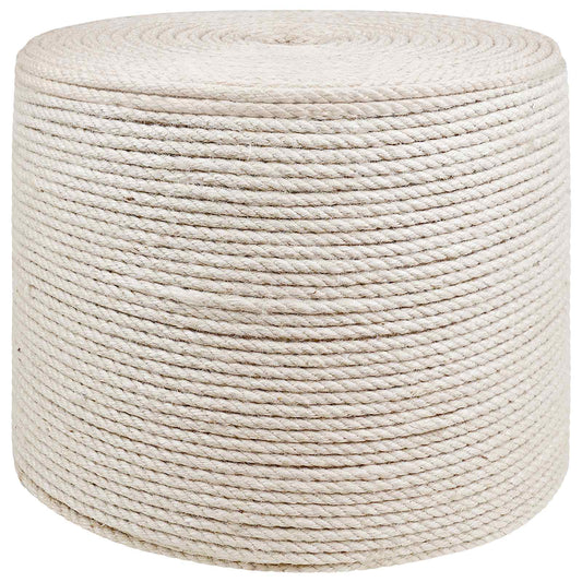 Jute Rope 6 mm White 100% Tossa jute