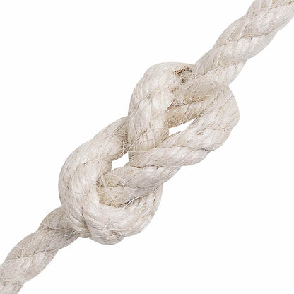 Jute Rope 8 mm White 100% Tossa jute