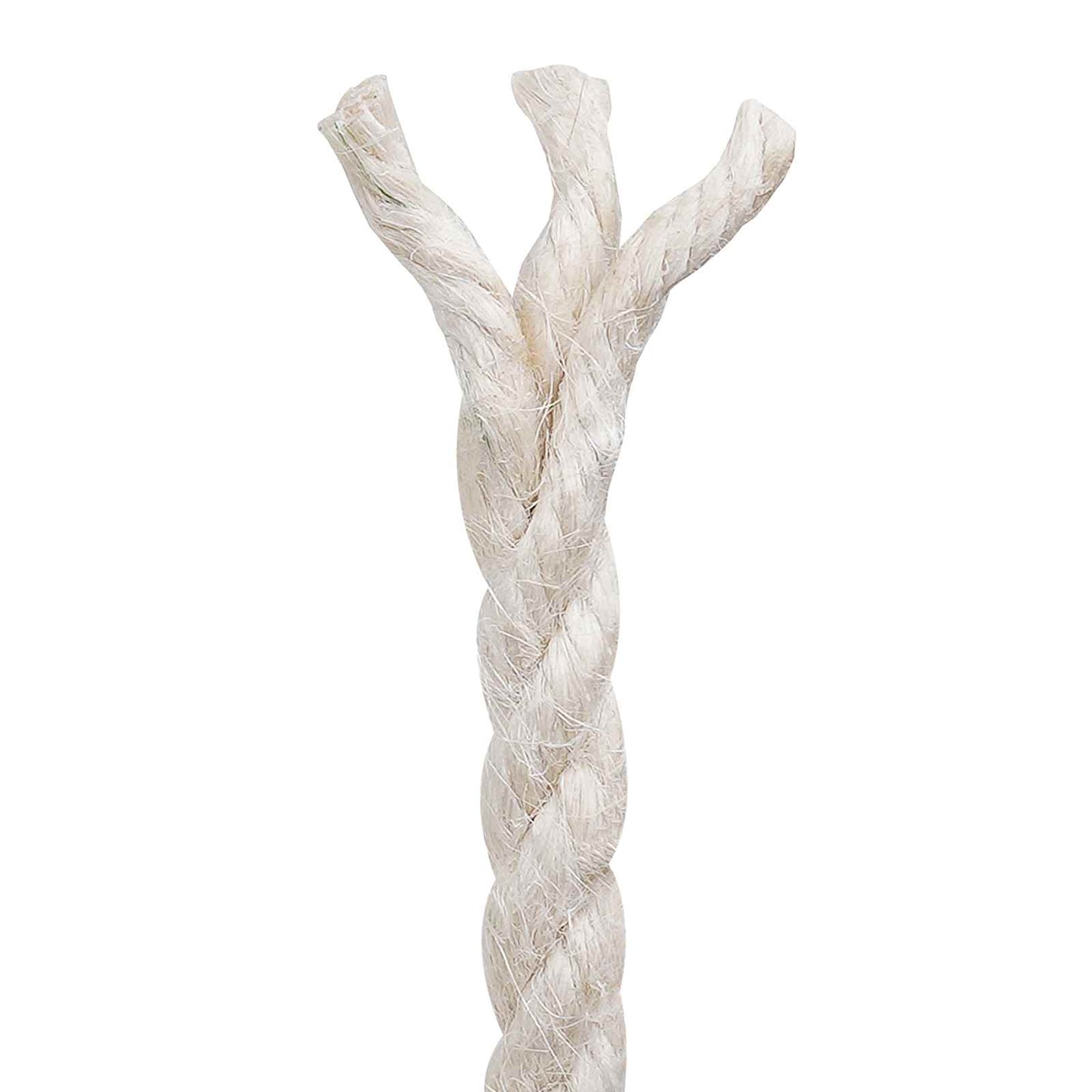 Jute Rope 8 mm White 100% Tossa jute