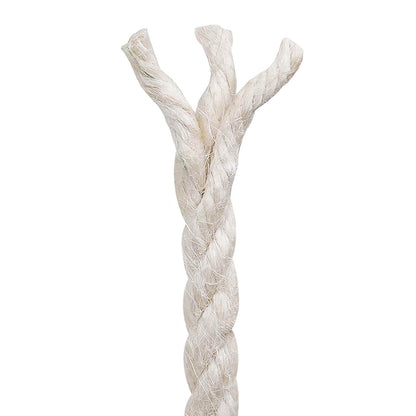 Jute Rope 8 mm White 100% Tossa jute