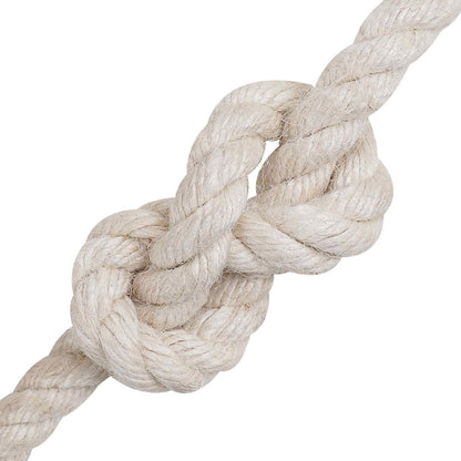 Jute Rope 10 mm White 100% Tossa jute