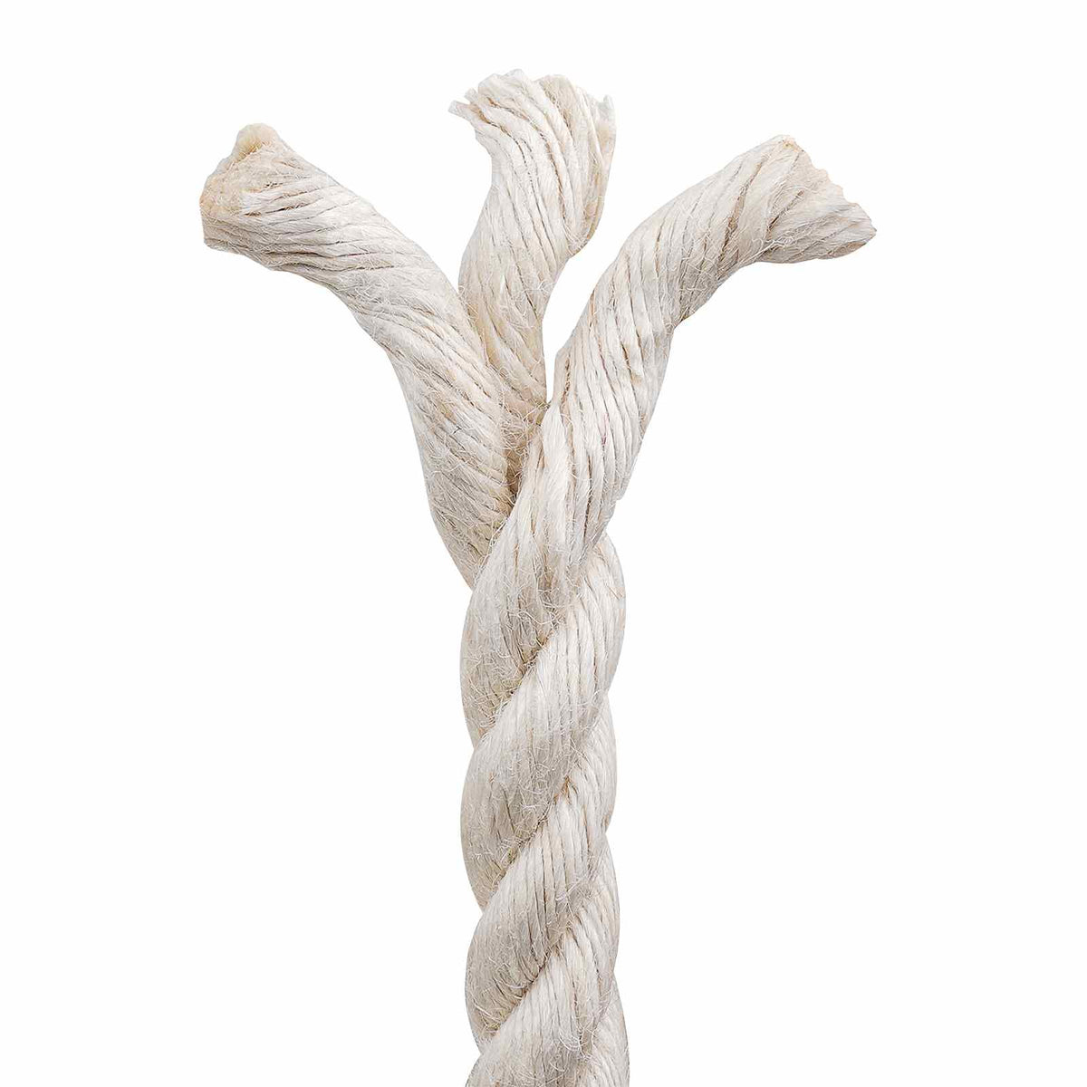 Jute Rope 10 mm White 100% Tossa jute