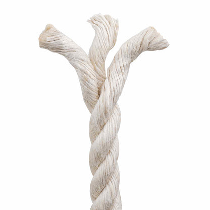 Jute Rope 10 mm White 100% Tossa jute