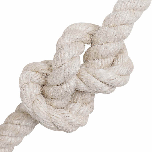 Jute Rope 14 mm White 100% Tossa jute