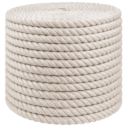 Jute Rope 14 mm White 100% Tossa jute