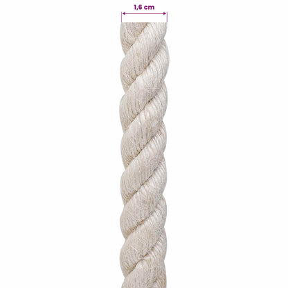 Jute Rope 16 mm White 100% Tossa jute